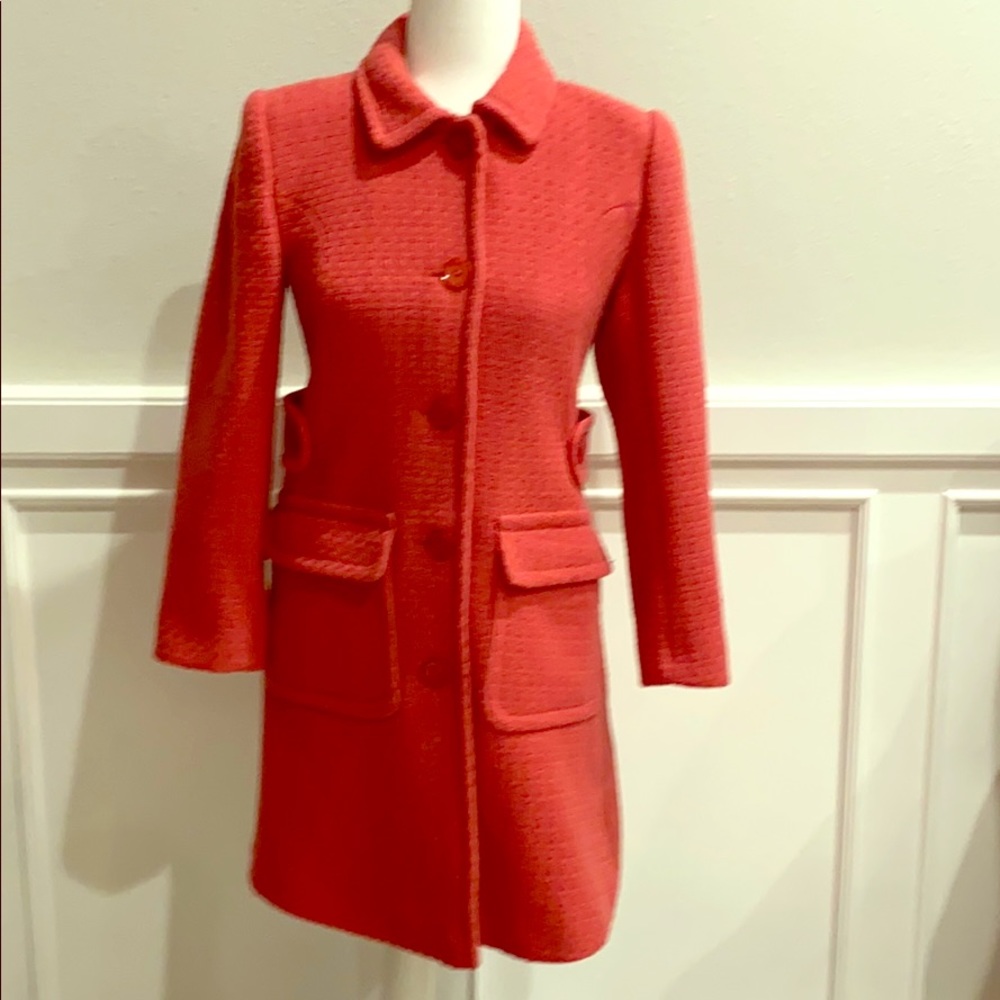 Moda International Dark Pink PeaCoat